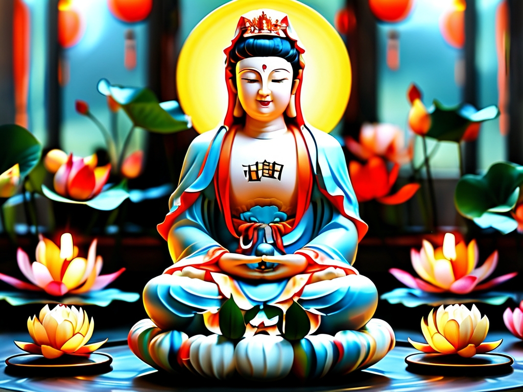 Giải Mã Ý Nghĩa Của Quẻ "Quan Âm Ngồi Đài Sen" Trong Văn Hóa Tâm Linh Việt Nam