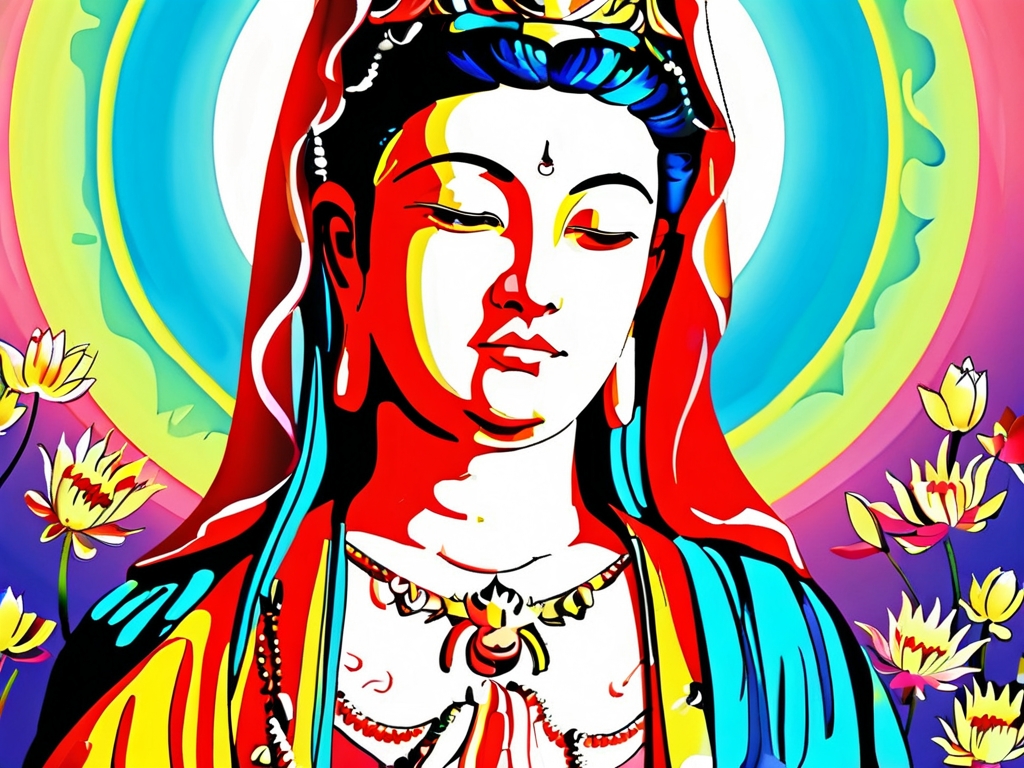 Quán Thế Âm Bồ Tát xăm
