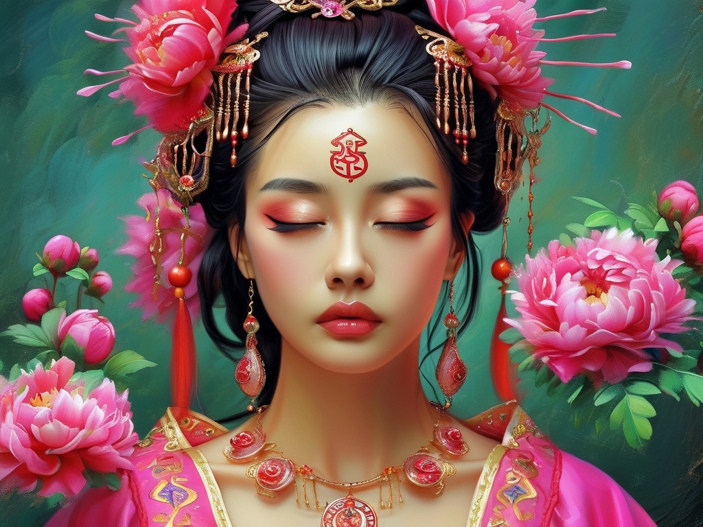 《 Bát Quái và Tranh Quý Phi: Sự Kết Hợp Giữa Biểu Tượng Văn Hóa và Nghệ Thuật Thị Giác》