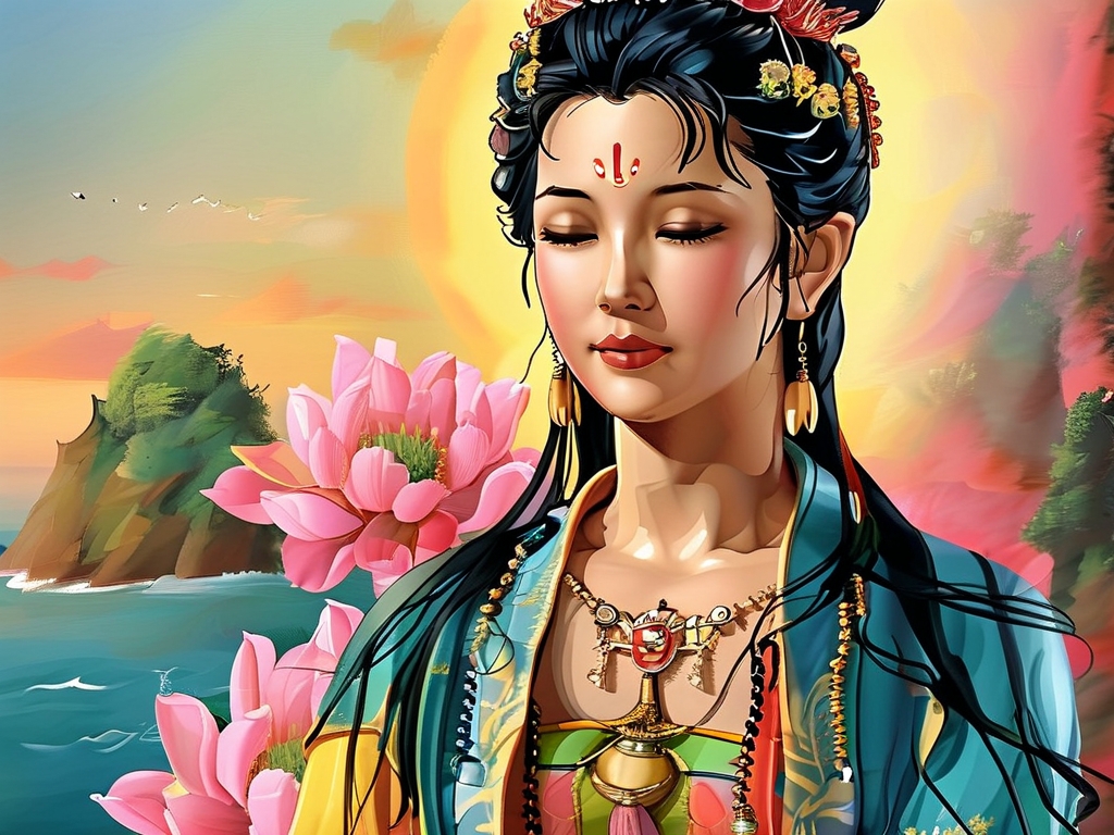rút thẻ linh ứng Quan Âm Nam Hải