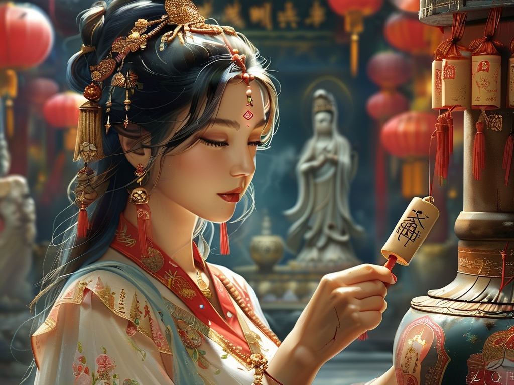 Nữ Giới Rút Thăm Thần Tài hay Quan Âm: Sự Lựa Chọn Mang Tính Văn Hóa
