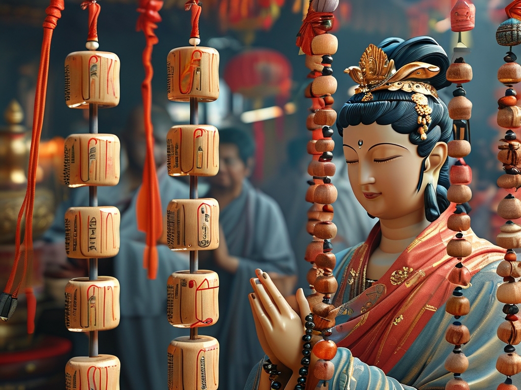 Chùa Xăm Quẻ Là Quan Âm Linh Sám Hay Chuỗi Phật?