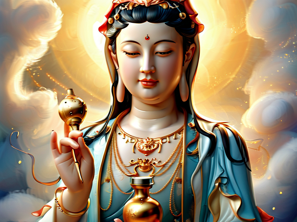 Quan Âm Bồ Tát và Ứng Dụng Lắc Điện Thoại Để Rút Quẻ
