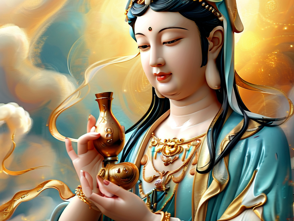 Quan Âm Bồ Tát và Ứng Dụng Lắc Điện Thoại Để Rút Quẻ