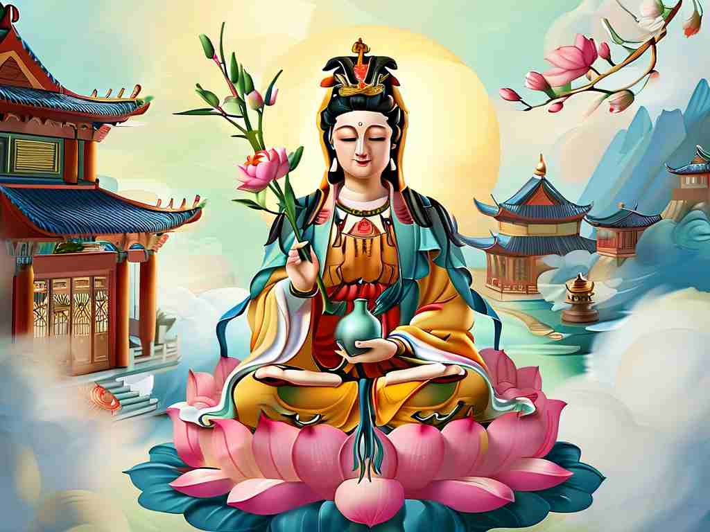 Quan Âm Linh Thiêm Số 1: Hướng Dẫn Xem Thiêm Cát Tường Trực Tuyến