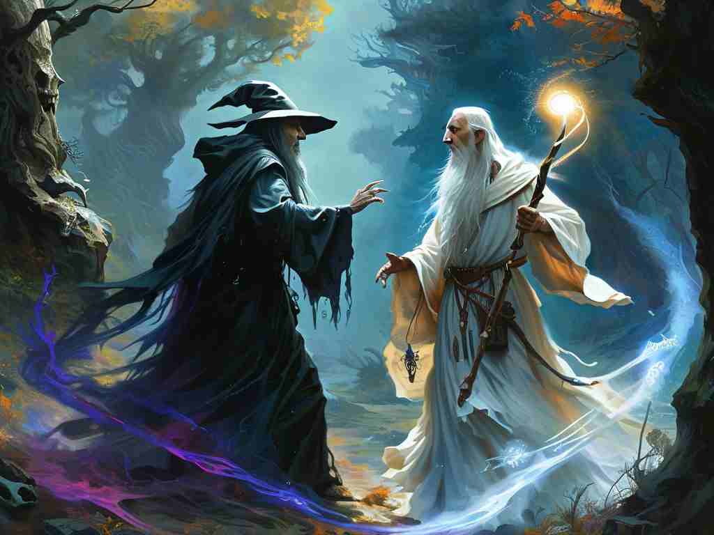Bí Ẩn Phù Thủy Đen Và Pháp Sư Trắng Trong Văn Hóa Dân Gian