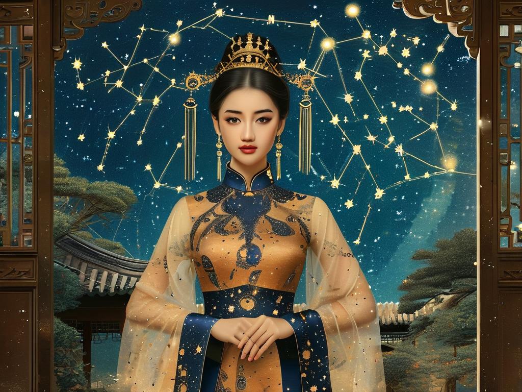 Tinh Hoa Cung Hoàng Đạo Trong Thiết Kế Áo Dài Việt