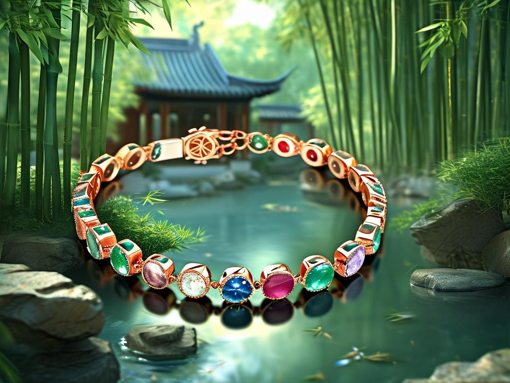 Vòng Tay Lục Bảo Tài Lộc Và Sức Khỏe